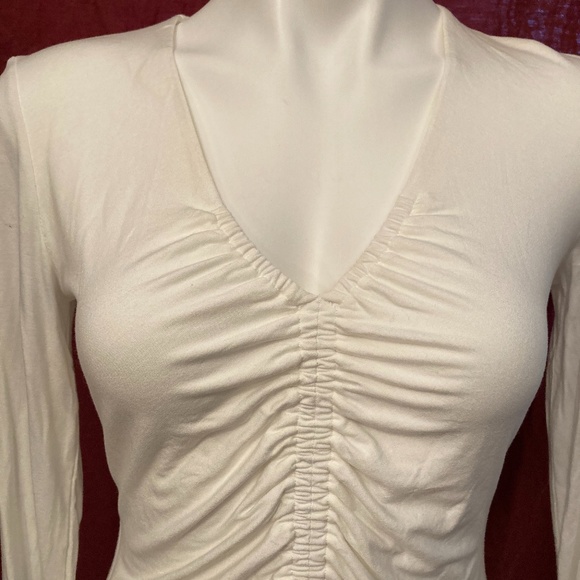 Bailey 44 Long Sleeve White Blouse - LAST DAY! - Picture 3 of 9